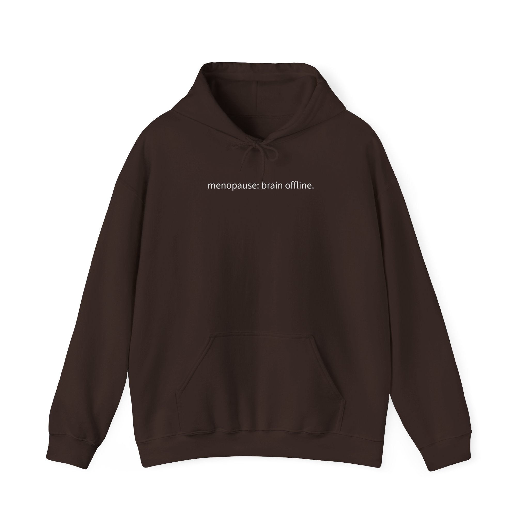 menopause: brain offline hoodie