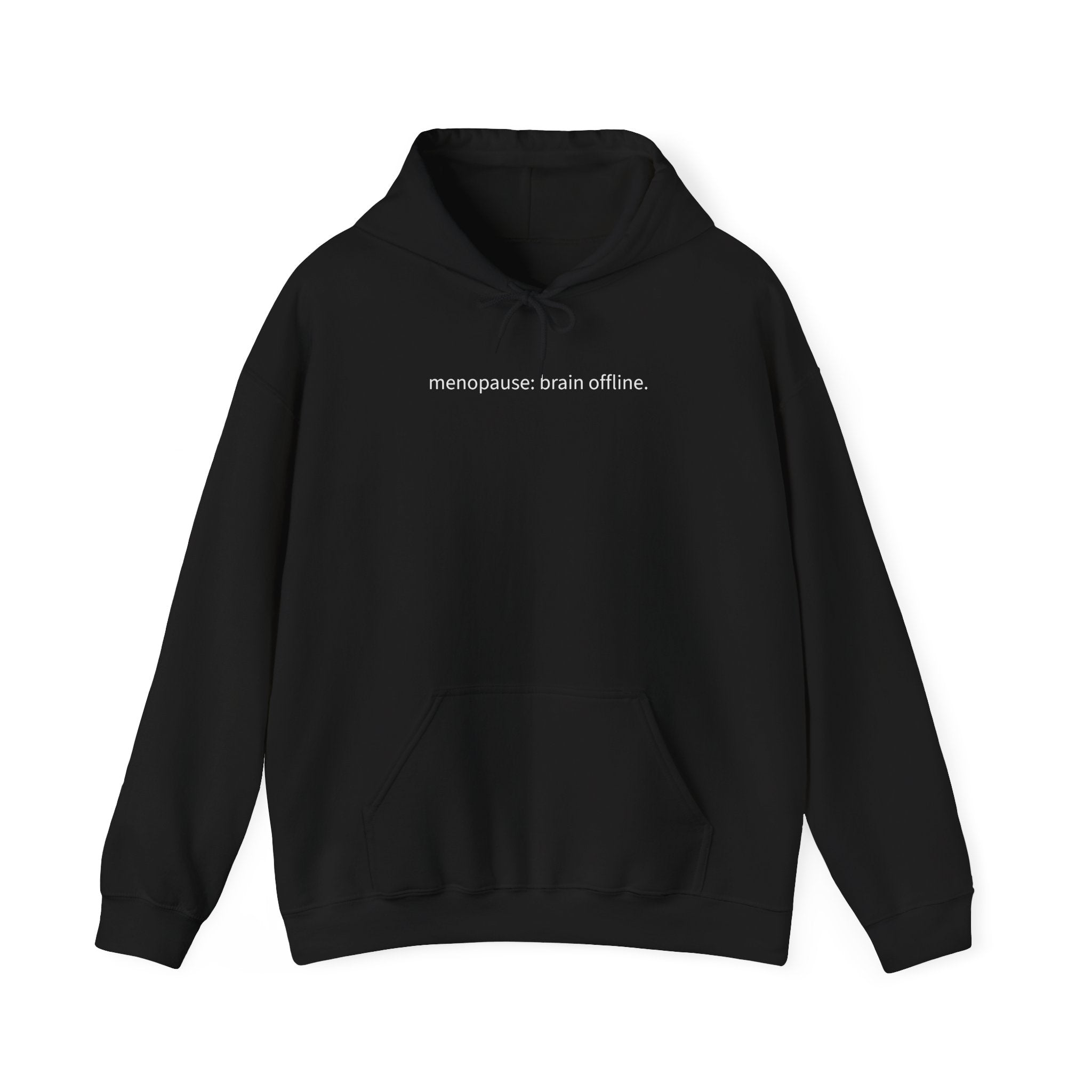 menopause: brain offline hoodie